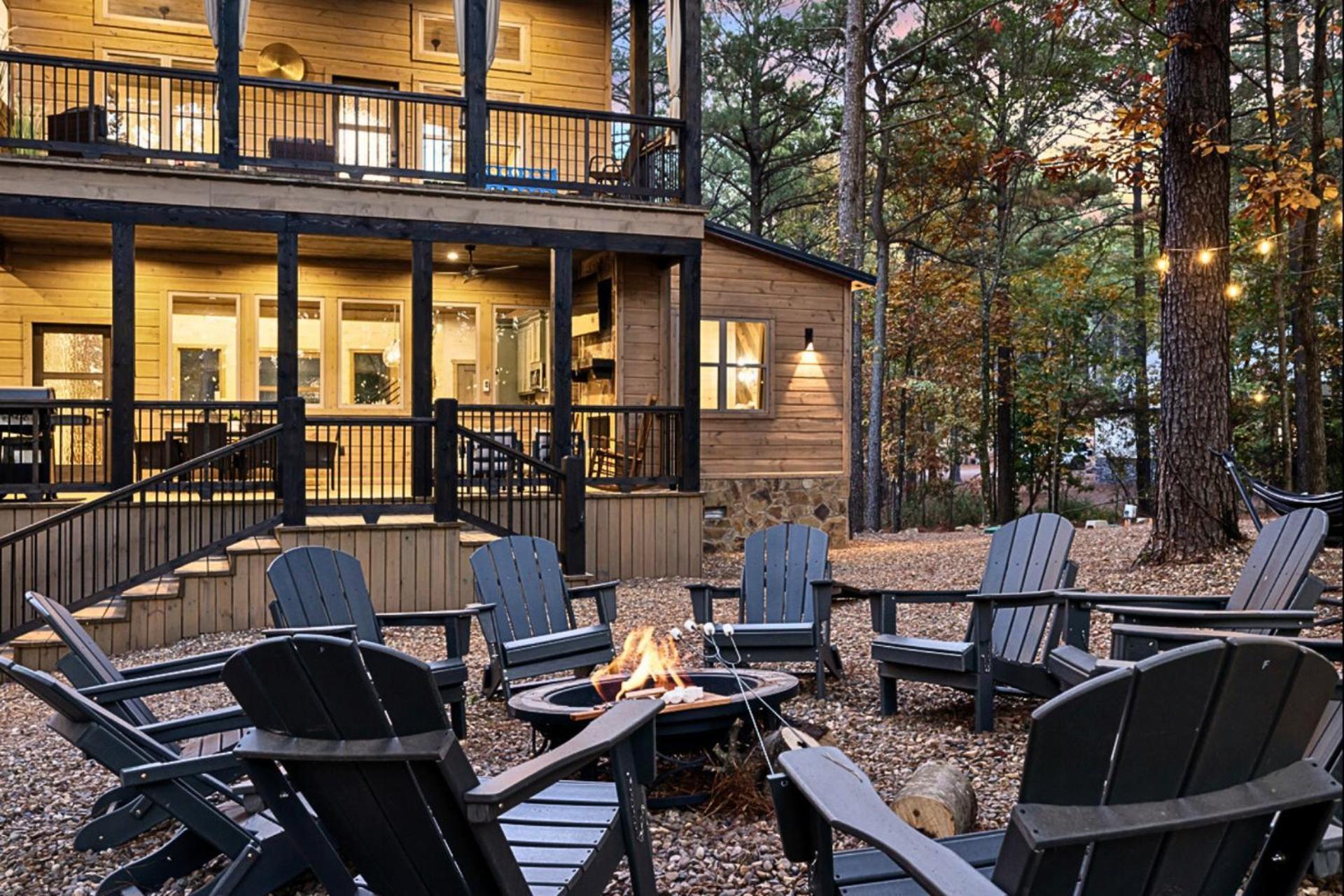 Lux,Hot Tub,Atv,Hiking,Pickleball,Firepit,Arcade Broken Bow Exterior foto